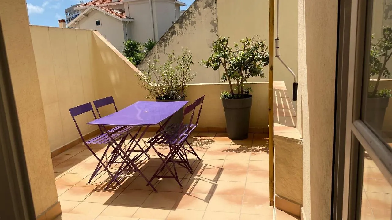 Goeland 1, Classe, Climatise, Wifi Terrasse Ombrage De 12 M2 A 150 M De La Plage Тулон Апартаменты